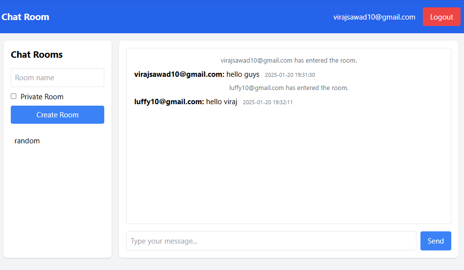 ChatChamber screenshot